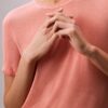 Camisola de manga curta em viscose Camisola de manga curta em viscose