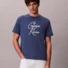 Camisola Descontraída com Logótipo em Letra Cursiva Camisola Descontraída com Logótipo em Letra Cursiva