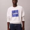 Camisola Descontraída com Logótipo em Moletom Camisola Descontraída com Logótipo em Moletom