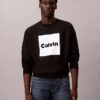 Camisola Descontraída com Logótipo em Moletom Camisola Descontraída com Logótipo em Moletom