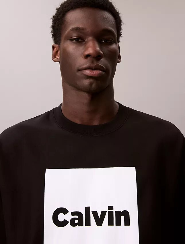 Camisola Descontraída com Logótipo em Moletom Camisola Descontraída com Logótipo em Moletom