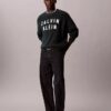 Camisola Descontraída com Logótipo Varsity