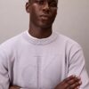Camisola Descontraída em Algodão Suave com Monogram