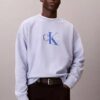 Camisola Descontraída em Felpa Premium com Logótipo Monogram Camisola Descontraída em Felpa Premium com Logótipo Monogram