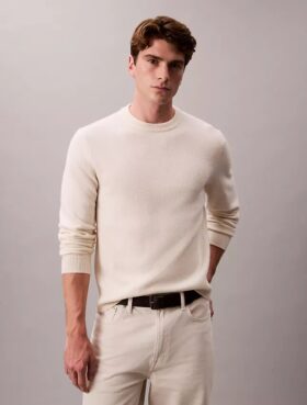 Camisola Descontraída em Lã Merino