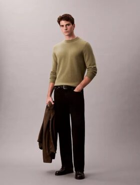 Camisola Descontraída em Lã Merino