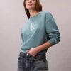 Camisola Descontraída em Malha Felpuda com Monólogo