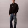 Camisola Descontraída em Tecido Felpudo Premium com Logótipo Monogram Camisola Descontraída em Tecido Felpudo Premium com Logótipo Monogram
