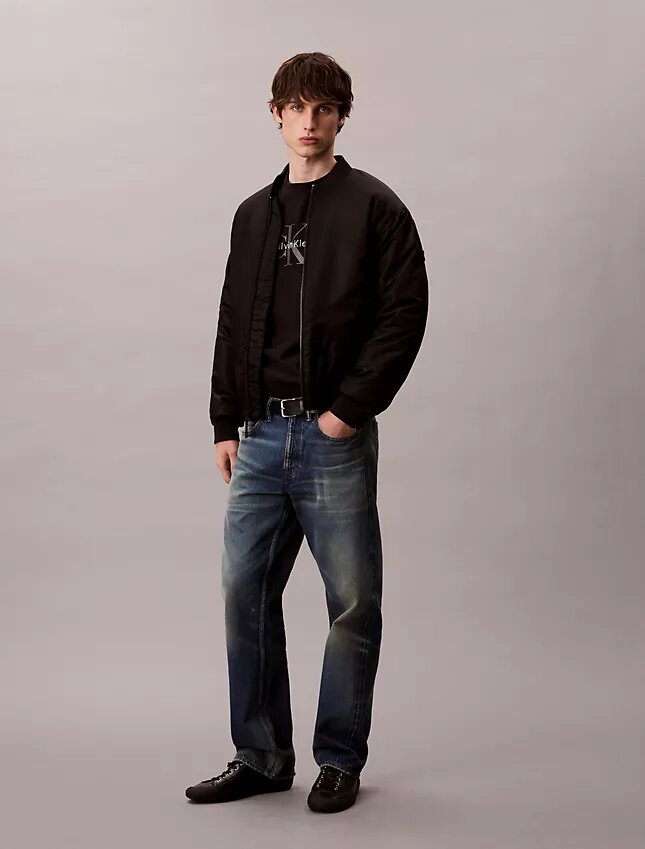 Camisola Descontraída em Tecido Felpudo Premium com Logótipo Monogram Camisola Descontraída em Tecido Felpudo Premium com Logótipo Monogram
