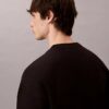 Camisola Descontraída em Tecido Felpudo Premium com Logótipo Monogram Camisola Descontraída em Tecido Felpudo Premium com Logótipo Monogram