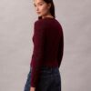 Camisola em mistura de lã merino com lurex Camisola em mistura de lã merino com lurex
