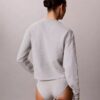 Camisola moderna em tecido felpudo