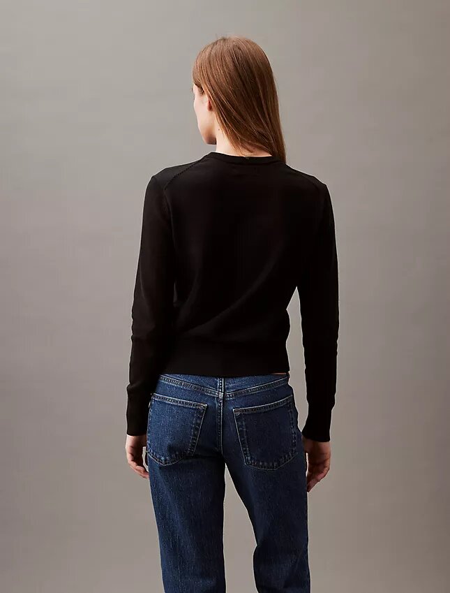 Camisola Monogram de algodão suave e descontraída Camisola Monogram de algodão suave e descontraída