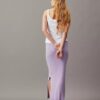 Camisola Monologo com canelado e saia maxi Camisola Monologo com canelado e saia maxi
