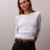 Camisola Monologo em chenille de algodão suave