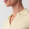 Camisola Polo Canelada Âmbar Camisola Polo Canelada Âmbar
