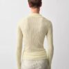 Camisola Polo Canelada Âmbar Camisola Polo Canelada Âmbar