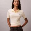 Camisola Polo com Risca Monologo Camisola Polo com Risca Monologo