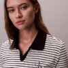 Camisola Polo com Risca Monologo Camisola Polo com Risca Monologo