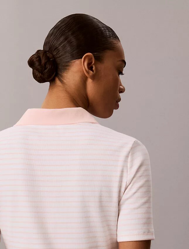 Camisola Polo com Risca Monologo Camisola Polo com Risca Monologo