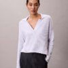 Camisola polo descontraída em algodão suave Camisola polo descontraída em algodão suave