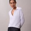 Camisola polo descontraída em algodão suave Camisola polo descontraída em algodão suave