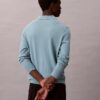 Camisola Polo em Mistura de Lã Merino Extra Fina Camisola Polo em Mistura de Lã Merino Extra Fina