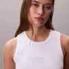 Camisola sem mangas com logótipo gráfico