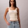 Camisola sem mangas com riscas Monologo