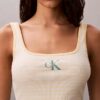 Camisola sem mangas com riscas Monologo