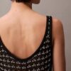 Camisola sem mangas com textura jacquard Camisola sem mangas com textura jacquard