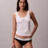 Camisola sem mangas de algodão elástico Cotton Stretch