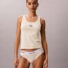 Camisola sem mangas de algodão elástico Cotton Stretch