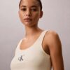 Camisola sem mangas de algodão elástico Cotton Stretch