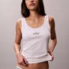 Camisola sem mangas de algodão elástico Cotton Stretch