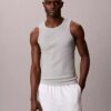 Camisola sem mangas de dormir em algodão elástico Cotton Stretch Camisola sem mangas de dormir em algodão elástico Cotton Stretch