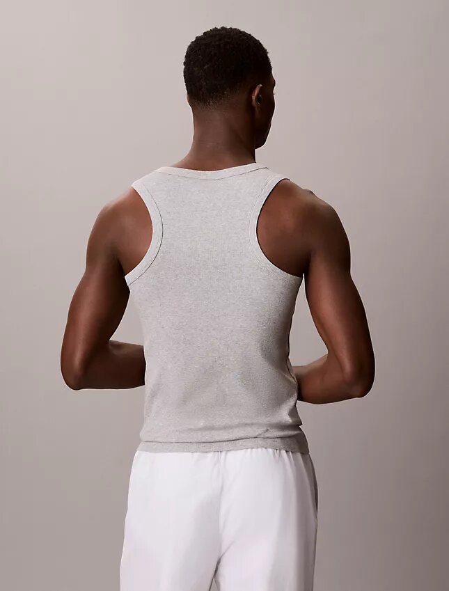 Camisola sem mangas de dormir em algodão elástico Cotton Stretch Camisola sem mangas de dormir em algodão elástico Cotton Stretch
