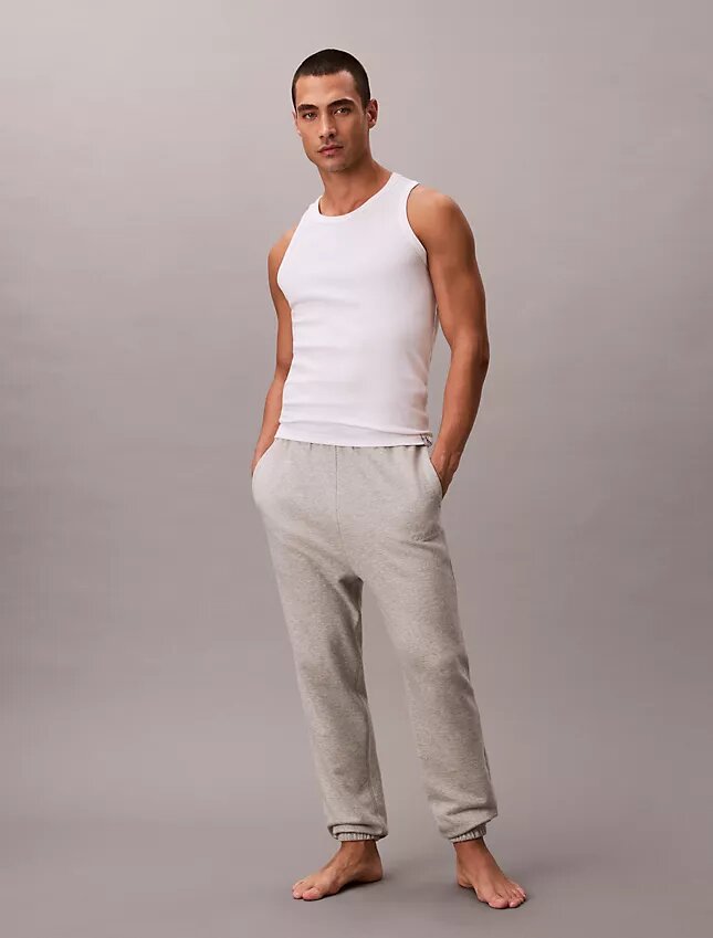 Camisola sem mangas de dormir em algodão elástico Cotton Stretch Camisola sem mangas de dormir em algodão elástico Cotton Stretch