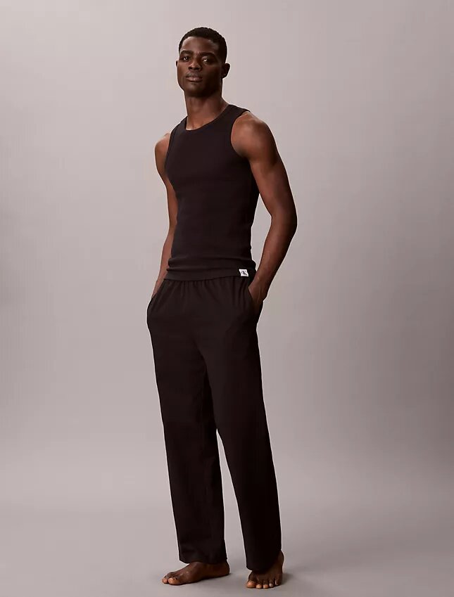 Camisola sem mangas de dormir em algodão elástico Cotton Stretch Camisola sem mangas de dormir em algodão elástico Cotton Stretch