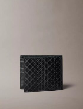 Carteira dobrável com logótipo em todo o corpo e bolsa para moedas Carteira dobrável com logótipo em todo o corpo e bolsa para moedas