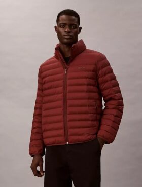 Casaco acolchoado de nylon