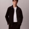 Casaco Blouson em Seersucker