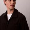 Casaco Blouson em Seersucker
