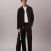 Casaco Blouson em Seersucker