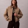 Casaco Bomber Isolado Shine Casaco Bomber Isolado Shine