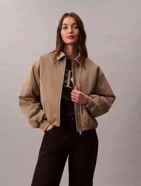Casaco Bomber Isolado Shine