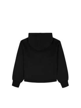 Casaco com capuz em malha polar Monologo para meninas