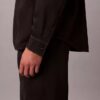 Casaco de camisa descontraído em mistura de lã Casaco de camisa descontraído em mistura de lã