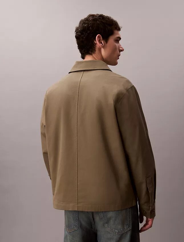 Casaco de trabalho em sarja Cotton Stretch de algodão Casaco de trabalho em sarja Cotton Stretch de algodão