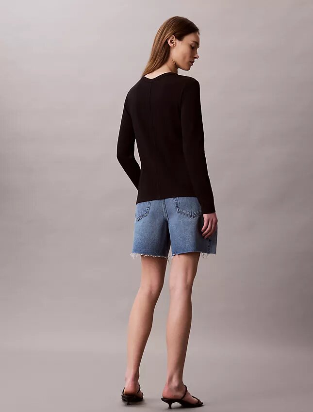 Casaco fino de malha com nervuras finas Monologo Casaco fino de malha com nervuras finas Monologo